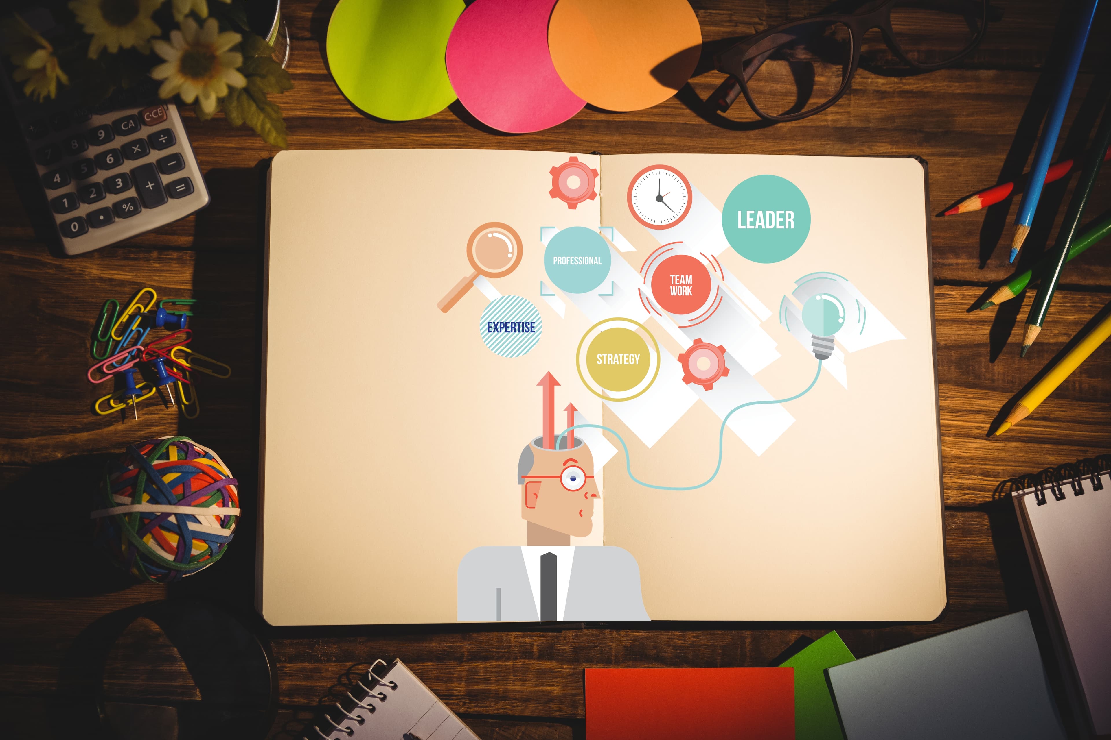 Team collaboration with AI technology